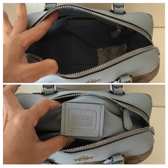 🌷Coach Mini Bennett Satchel In Signature NWT. - Picture 3 of 8